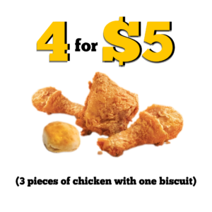 4 for $5 Deal
