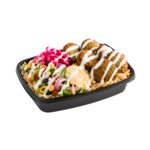 Falafel Over Rice